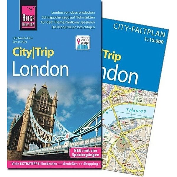 Reise Know-How CityTrip London, Simon Hart, Lilly Nielitz-Hart