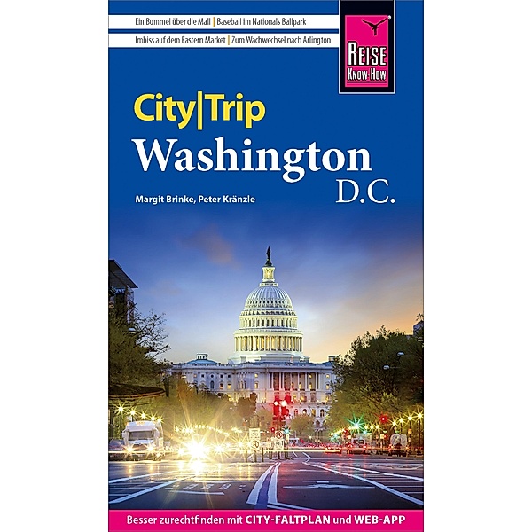 Reise Know-How CityTrip Washington D.C. / CityTrip, Margit Brinke, Peter Kränzle