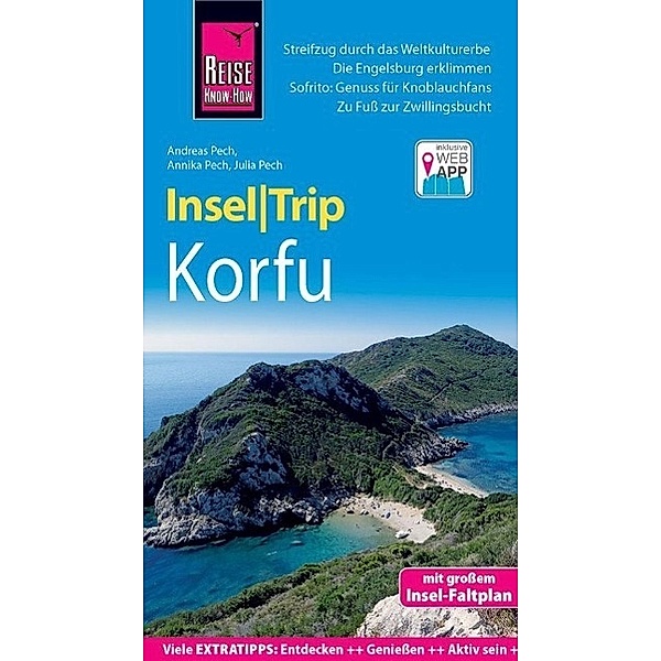 Reise Know-How InselTrip Korfu, Andreas Pech, Julia Pech, Annika Pech