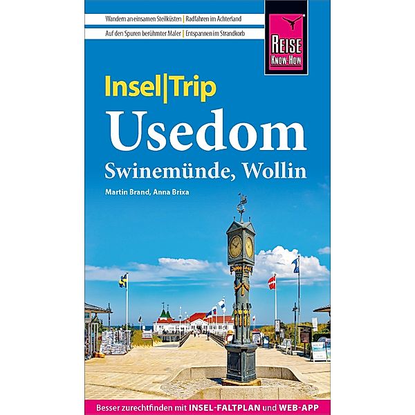 Reise Know-How InselTrip Usedom mit Swinemünde und Wollin / InselTrip, Anna Brixa, Martin Brand