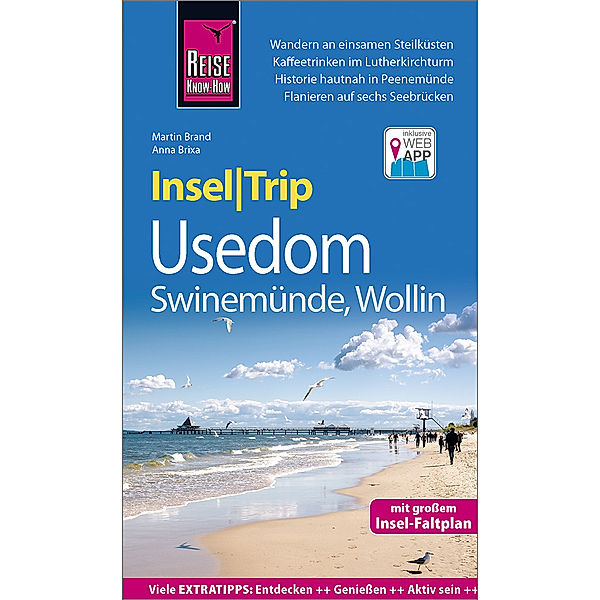 Reise Know-How InselTrip Usedom mit Swinemünde und Wollin, Anna Brixa, Martin Brand