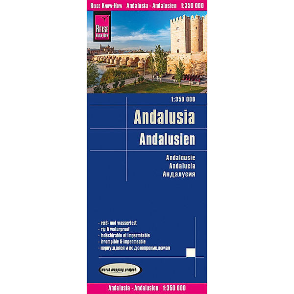 Reise Know-How Landkarte Andalusien / Andalusia (1:350.000), Reise Know-How Verlag Peter Rump