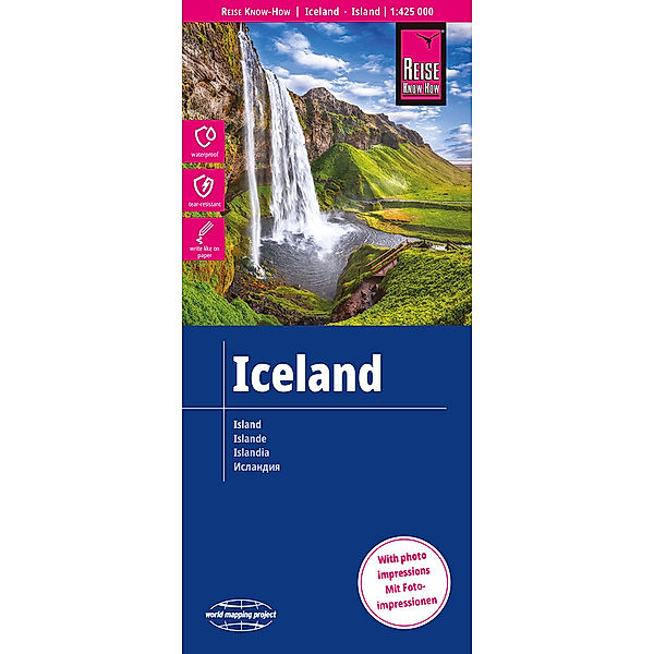 Reise Know-How Landkarte Island / Iceland (1:425.000), Reise Know-How Verlag Peter Rump GmbH