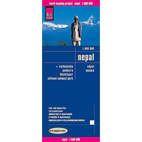 Reise Know-How Landkarte Nepal (1:500.000), Reise Know-How Verlag