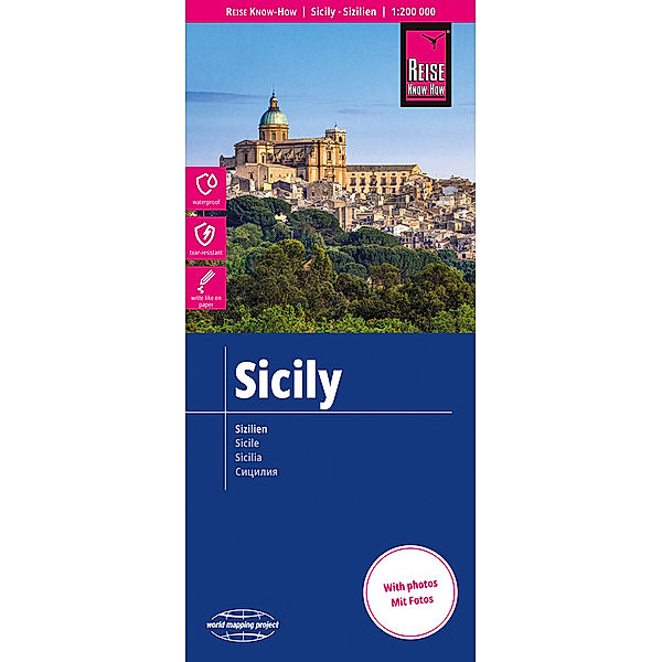 Reise Know-How Landkarte Sizilien / Sicily (1:200.000)