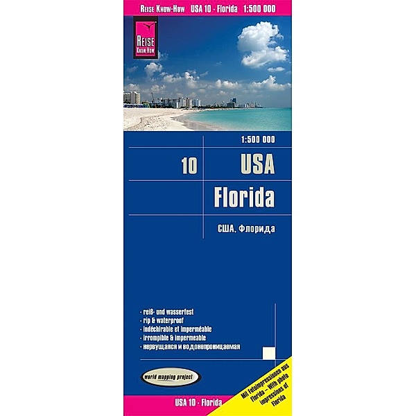 Reise Know-How Landkarte USA, Florida (1:500.000)