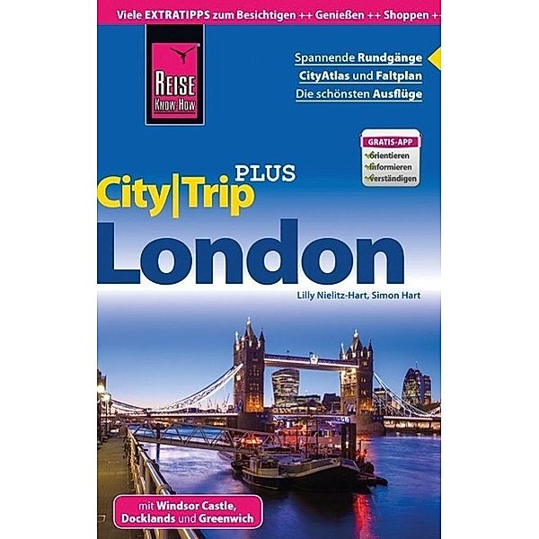 Reise Know-How Reiseführer London (CityTrip PLUS), Lilly Nielitz-Hart, Simon Hart