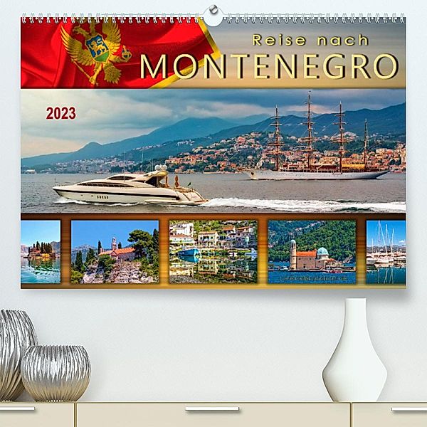 Reise nach Montenegro (Premium, hochwertiger DIN A2 Wandkalender 2023, Kunstdruck in Hochglanz), Peter Roder