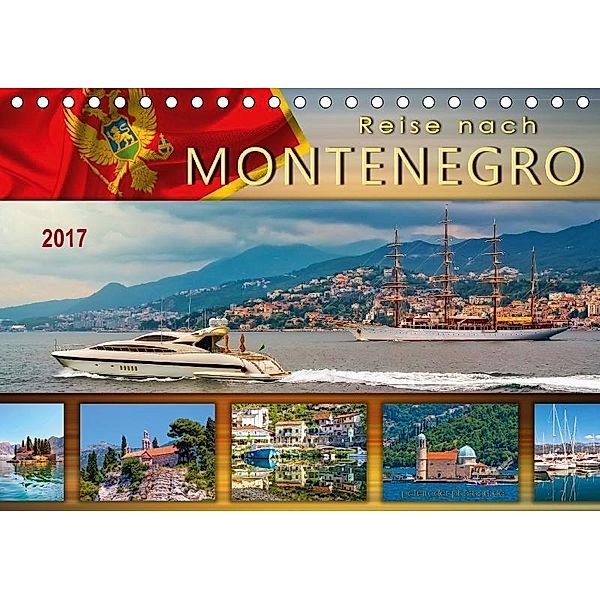 Reise nach Montenegro (Tischkalender 2017 DIN A5 quer), Peter Roder