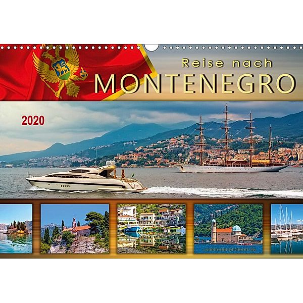 Reise nach Montenegro (Wandkalender 2020 DIN A3 quer), Peter Roder