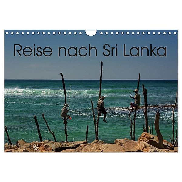 Reise nach Sri Lanka (Wandkalender 2024 DIN A4 quer), CALVENDO Monatskalender, Berlin, Andreas Schön