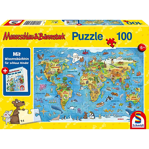 SCHMIDT SPIELE Reise um die Welt (Kinderpuzzle)