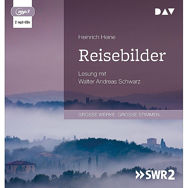 Reisebilder, 2 Audio-CD, 2 MP3, Heinrich Heine