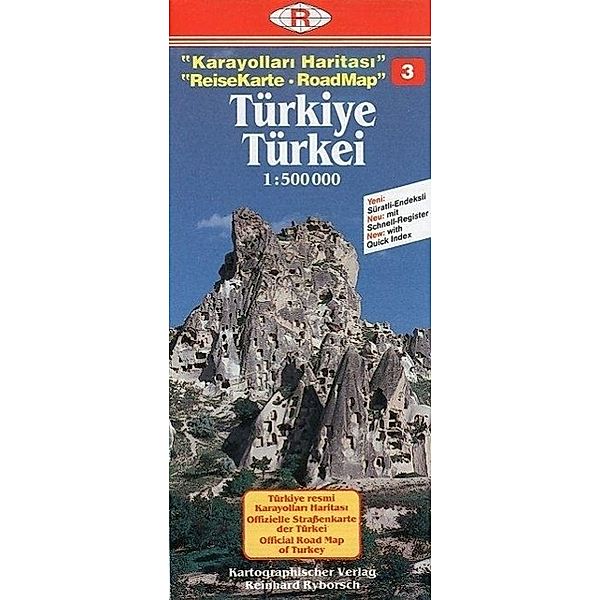 ReiseKarte / Türkei. Türkiye.Bl.3