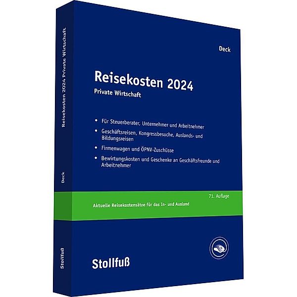 Reisekosten 2024, Wolfgang Deck