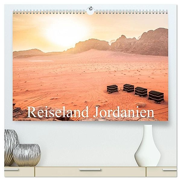 Reiseland Jordanien (hochwertiger Premium Wandkalender 2024 DIN A2 quer), Kunstdruck in Hochglanz, Philipp Blaschke