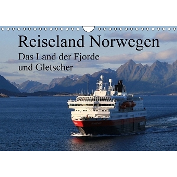 Reiseland Norwegen das Land der Fjorde und Gletscher (Wandkalender 2016 DIN A4 quer), Klaus Fröhlich