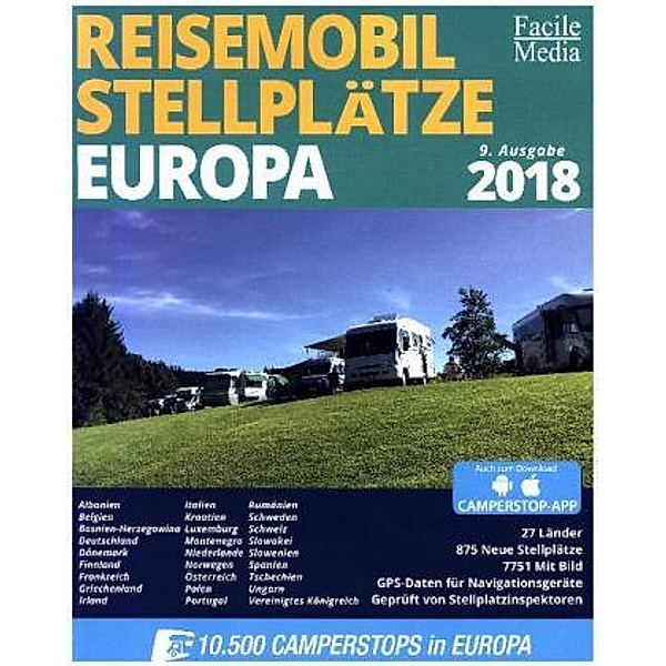 Reisemobil Stellplätze Europa 2018