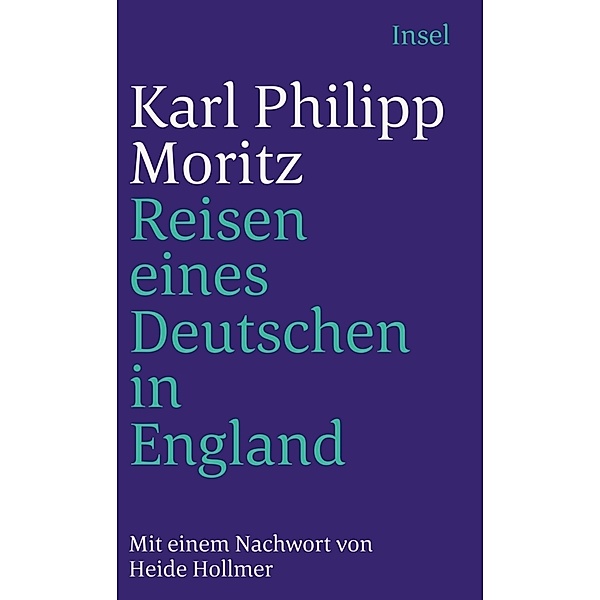 Reisen eines Deutschen in England im Jahr 1782, Karl Philipp Moritz