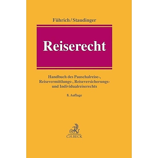 Reiserecht, Ernst Führich, Ansgar Staudinger