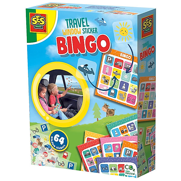 SES Creative Reisespiel FENSTER-BINGO