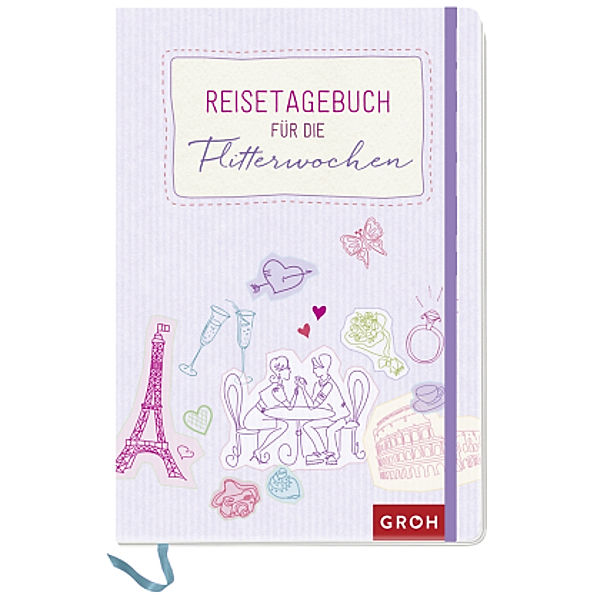 Reisetagebuch für die Flitterwochen, Groh Verlag