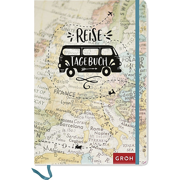 Reisetagebuch (Landkarte), Groh Verlag