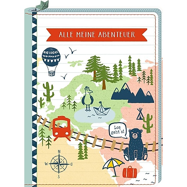 Reisetagebuch - Reisezeit Kids - Alle meine Abenteuer