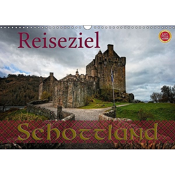 Reiseziel Schottland (Wandkalender 2018 DIN A3 quer), Martina Cross