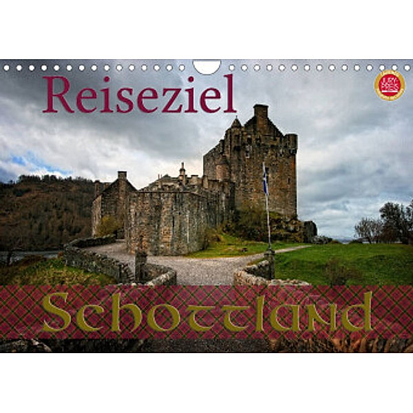 Reiseziel Schottland (Wandkalender 2022 DIN A4 quer), Martina Cross