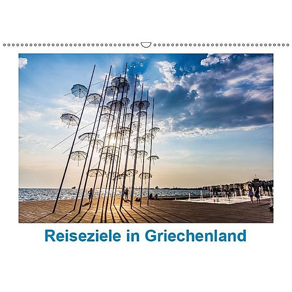 Reiseziele in Griechenland (Wandkalender 2019 DIN A2 quer), thomas meinert