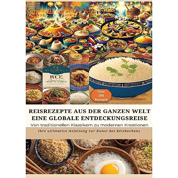 REISREZEPTE AUS DER GANZEN WELT: Eine globale Entdeckungsreise: Meisterwerke der Reisküche: - Ultimativer Guide für Reisliebhaber mit traditionellen und innovativen Rezepten aus aller Welt, Bianca Leopold