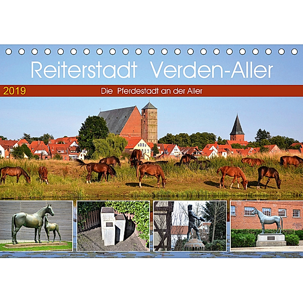 Reiterstadt Verden - Aller (Tischkalender 2019 DIN A5 quer), Günther Klünder