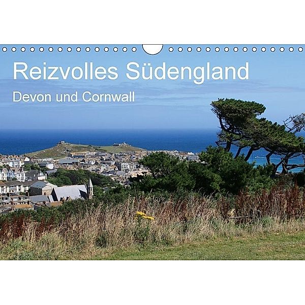 Reizvolles Südengland Devon und Cornwall (Wandkalender 2017 DIN A4 quer), Klaus Fröhlich
