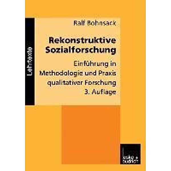 Rekonstruktive Sozialforschung