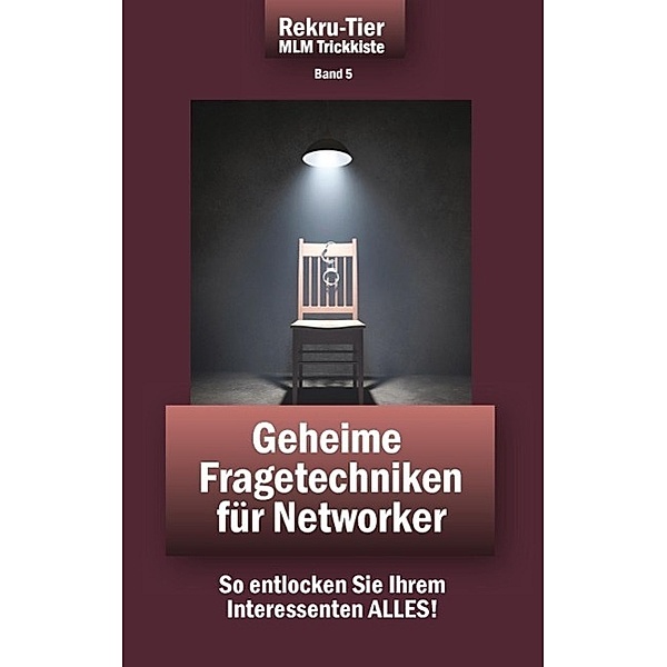 REKRU-TIER MLM Trickkiste Band 5: Geheime Fragetechniken für Networker, Tobias Schlosser