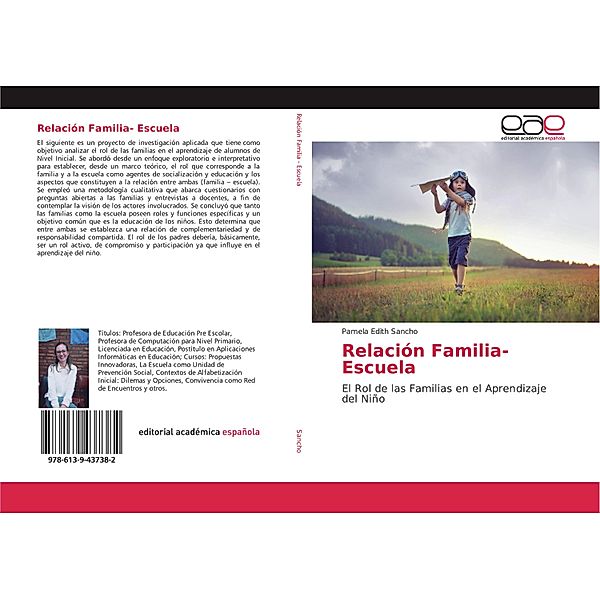 Relación Familia- Escuela, Pamela Edith Sancho