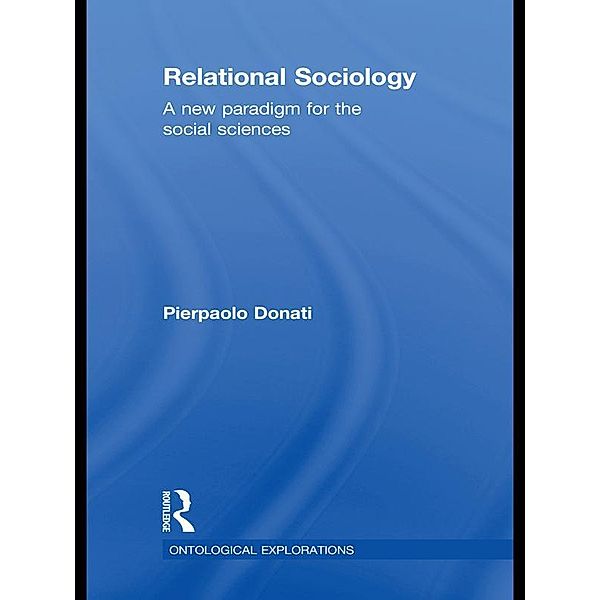 Relational Sociology, Pierpaolo Donati