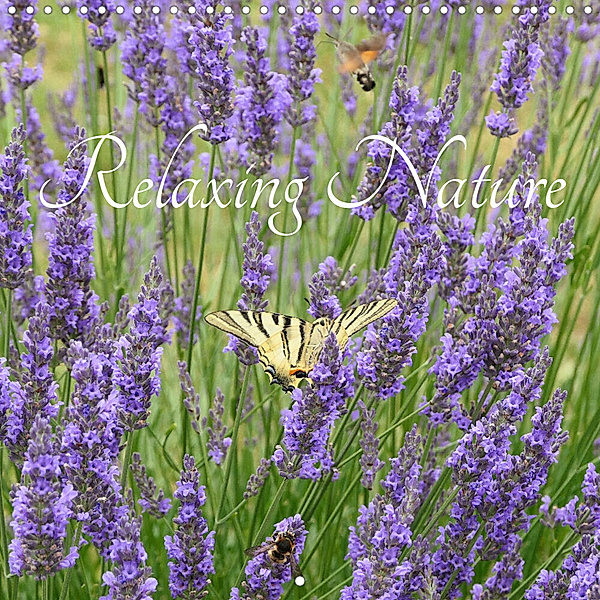 Relaxing Nature (Wall Calendar 2024 300 × 300 mm Square), NaturElfes