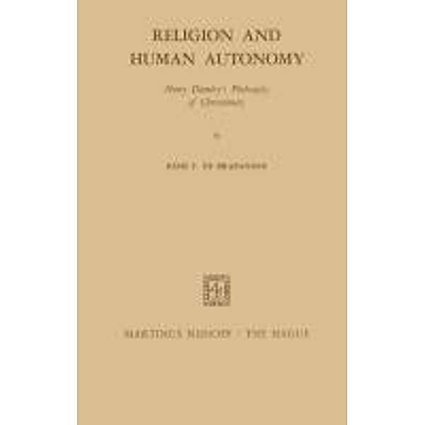 Religion and Human Autonomy, R. F. De Brabander