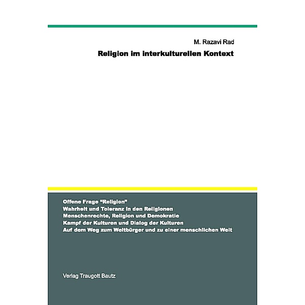 Religion im interkulturellen Kontext, M Razavi Rad