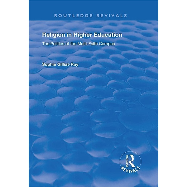 Religion in Higher Education, Sophie Gilliat-Ray
