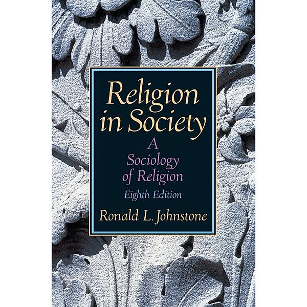 Religion in Society, Ronald Johnstone