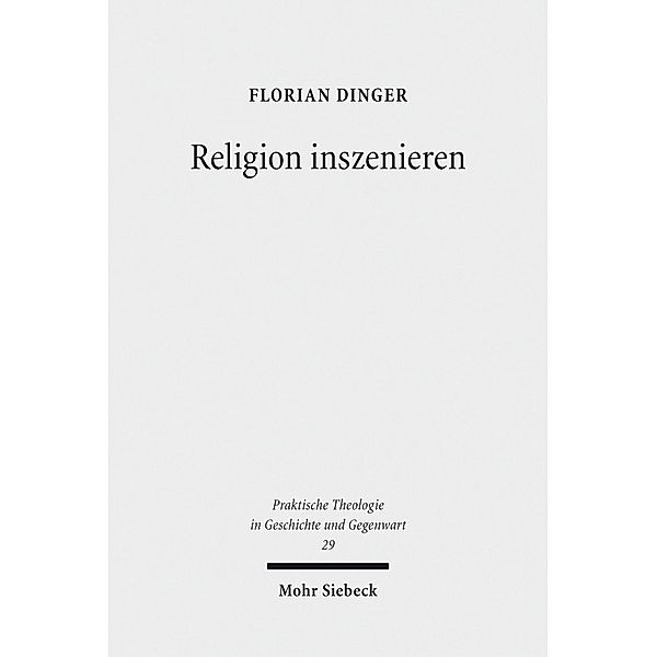 Religion inszenieren, Florian Dinger
