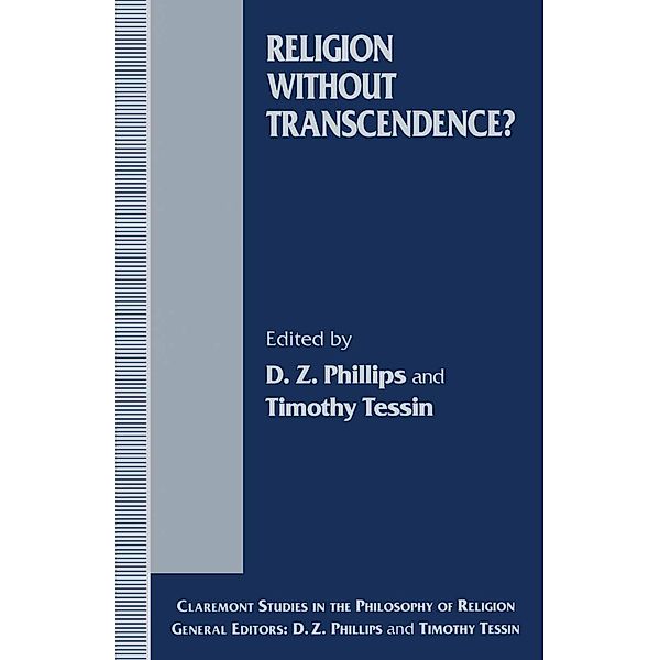 Religion without Transcendence? / Claremont Studies in the Philosophy of Religion