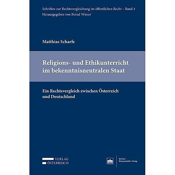 Religions- und Ethikunterricht im bekenntnisneutralen Staat, Matthias Scharfe