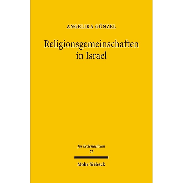Religionsgemeinschaften in Israel, Angelika Günzel