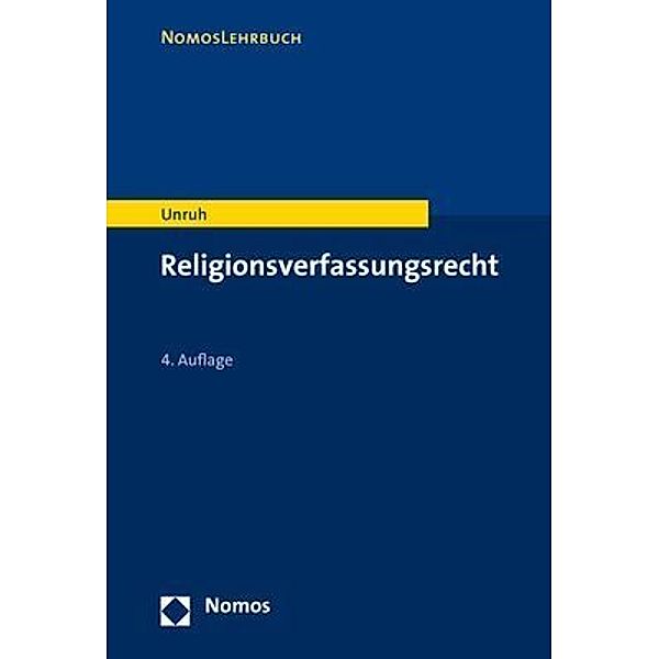 Religionsverfassungsrecht, Peter Unruh