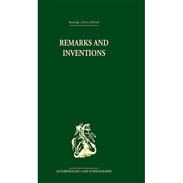 Remarks and Inventions, Rodney Needham