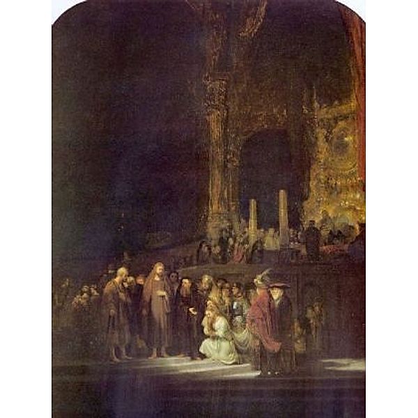 Rembrandt Harmensz. van Rijn - Christus und die Ehebrecherin - 1.000 Teile (Puzzle)